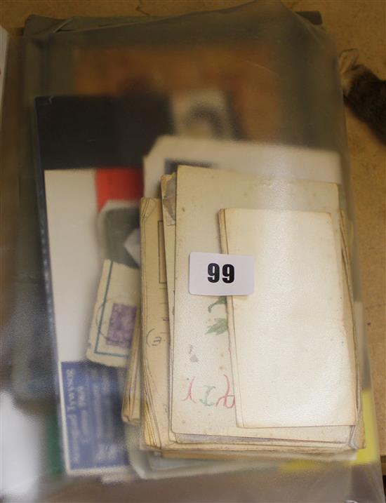 Ration books, stamps & mixed ephemera